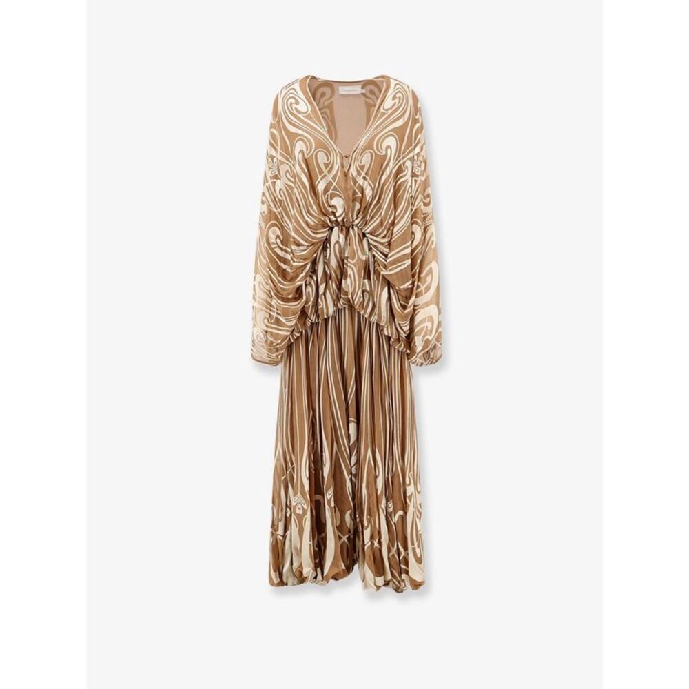Zimmermann Women Zimmermann Women Momentum Burnout Bubble Gown Silk Dress